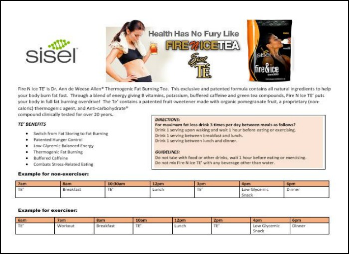 Fire N Ice Tea User Guide